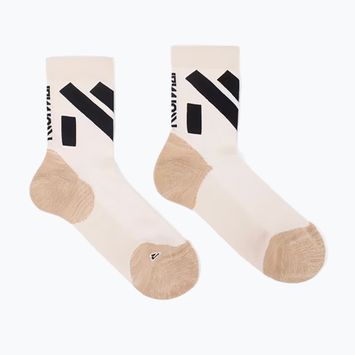NNormal Race Low Cut компресійні шкарпетки для бігу бежеві