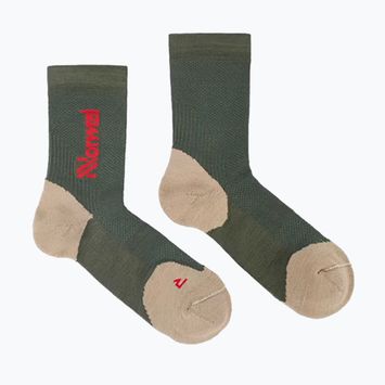 NNormal Merino зелені шкарпетки для бігу