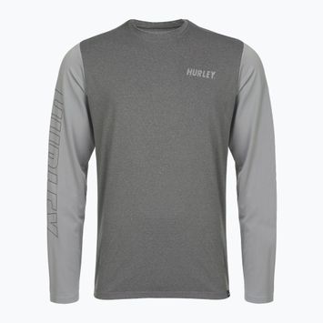 Чоловічий лонгслив Hurley H2O-Dri Easton ion сірий вересовий