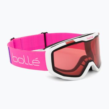 Окуляри лижні дитячі Bollé Rocket white& pink matte/ vermillon