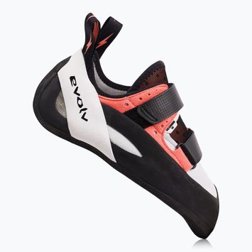 Взуття скелелазне жіноче Evolv Geshido white/coral/black