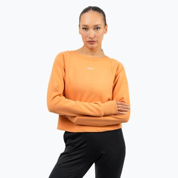 Жіночий тренувальний топ NEBBIA Gym Spirit Crop помаранчевий