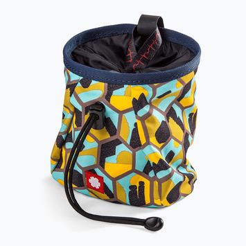 Мішечок для магнезії Ocun Lucky + пояс на ногу hexagon yellow