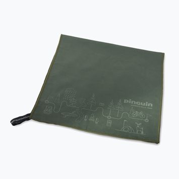 Швидковисихаючий рушник Pinguin Micro Towel Map XL сірий
