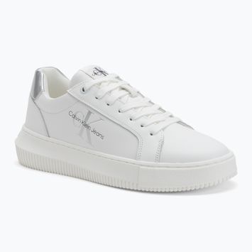 Кросівки жіночі Calvin Klein YW0YW01224 Cupsole Mono Lth Wn white/silver