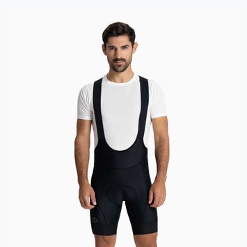 Чоловічі велосипедні шорти Rogelli Essential Bib Short чорні