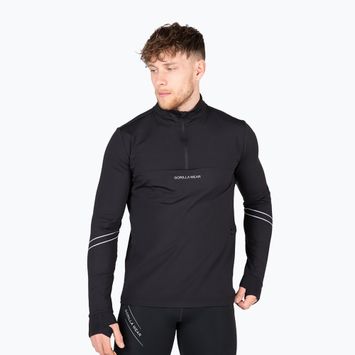 Лонгслів для тренувань чоловічий Gorilla Wear Noxen black