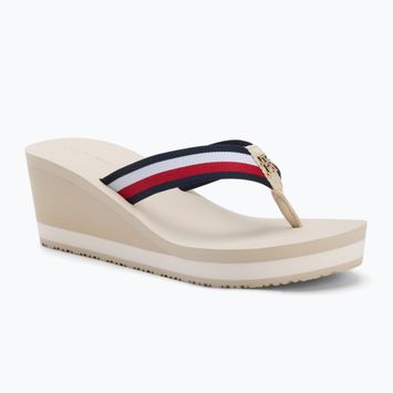 В'єтнамки жіночі Tommy Hilfiger Corporate Wedge Beach Sandal muslin