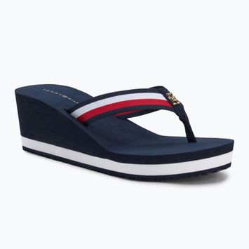 В'єтнамки жіночі Tommy Hilfiger Corporate Wedge Beach Sandal space blue