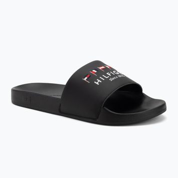 Шльопанці чоловічі Tommy Hilfiger Flags Pool Slide black