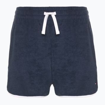 Шорти жіночі Tommy Hilfiger Terry Shorts dark night navy