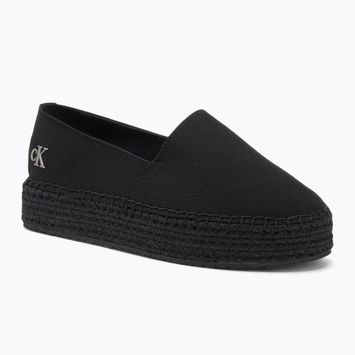 Мокасини жіночі Calvin Klein Flatform Espadrille Mg/Hdw triple black