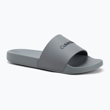 Шльопанці чоловічі Calvin Klein HM0HM00455 Pool Slide Rubber granite road