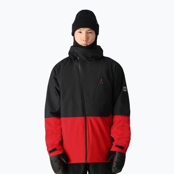 Куртка сноубордична чоловіча 686 Hydra Thermagraph true red colorblock