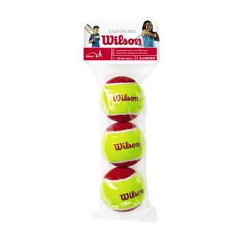 Тенісні м'ячі дитячі Wilson Starter Red Tball 3 шт. жовто-червоні 2000031175