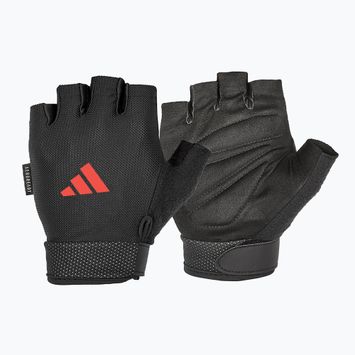 Рукавички для тренувань adidas Essential Adjustable black/ red