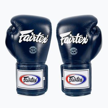 Боксерські рукавички Fairtex Super Sparring - закритий великий палець сині
