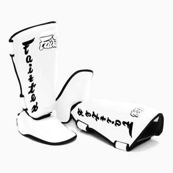 Захист на гомілки Fairtex Detachable In-Step Shin Pads A.K.A. "Twister" white