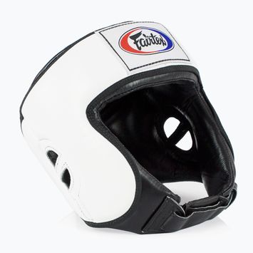 Шолом боксерський Fairtex Muay Thai & Kickboxing Competition white