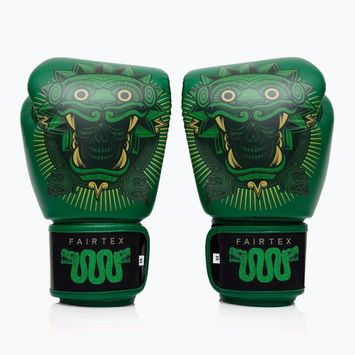 Боксерські рукавички Fairtex X Tom Atencio Boxing Resurrection зелені