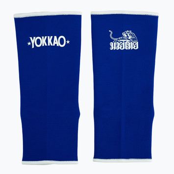 Захист гомілковостопного суглоба чоловічий YOKKAO Muay Thai blue