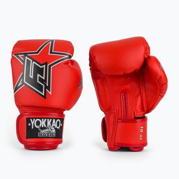 Рукавиці боксерські YOKKAO Institution Boxing red