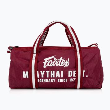 Тренувальна сумка Fairtex Barrel Training Bag бордова