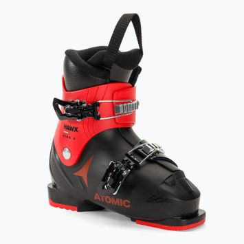 Дитячі гірськолижні черевики Atomic Hawx Kids 2 чорні/червоні