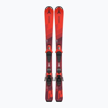 Лижі дитячі Atomic Redster J2 JTS + кріплення C5 GW red