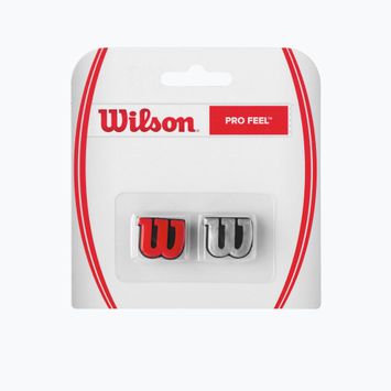 Гасителі вібрацій Wilson Profeel 2 шт. сріблясто-червоні WRZ537600