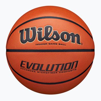 М'яч баскетбольний Wilson Evolution brown розмір 7