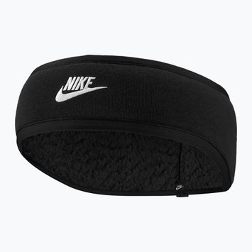 Пов'язка на голову чоловіча Nike Club Fleece 2.0 black/black/white