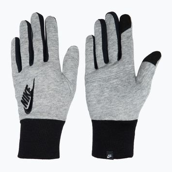 Рукавички для бігу жіночі Nike Club Fleece grey heather/black/black