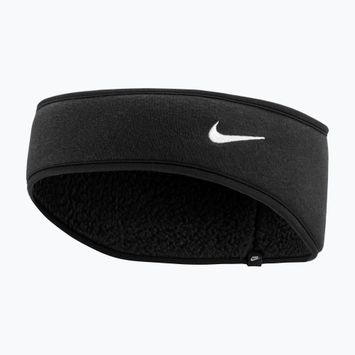 Пов'язка на голову жіноча Nike Phoenix Fleece black/black/white
