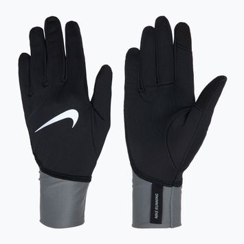 Рукавички для бігу жіночі Nike Pacer Midweight RG black/smoke grey/silver