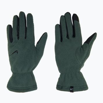 Рукавички для бігу жіночі Nike One Therma-Fit Fleece vintage green/black