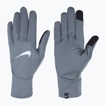 Рукавички для бігу чоловічі Nike Pacer Lightweight RG smoke grey/smoke grey/silver