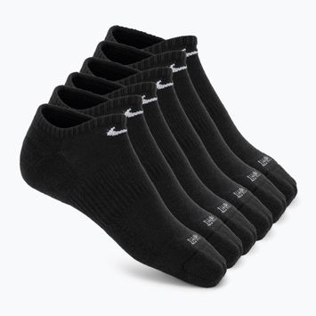 Чоловічі шкарпетки Nike Everyday Plus Cushioned No Show 6 pairs black/white
