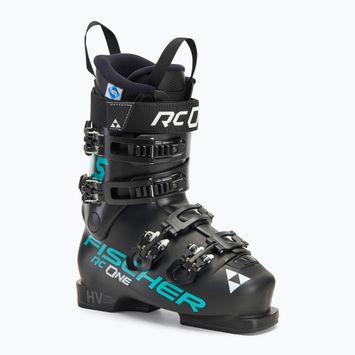 Черевики гірськолижні жіночі Fischer RC One 8.5 Celeste black/black