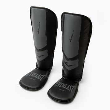 Everlast Prospect Youth Shin Guards чорні/сірі захисні щитки на гомілку та стопу