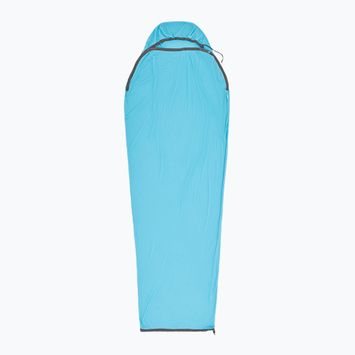 Спальний мішок Sea to Summit Breeze Sleeping Bag Liner Mummy standard atoll синій/білуга