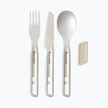 Столові прибори Sea to Summit Detour Stainless Steel Cutlery 3 pcs