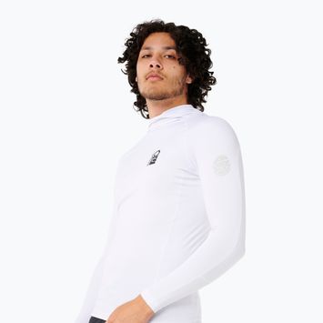 Лонгслів для плавання чоловічий Rip Curl Search UPF Performance Hood white