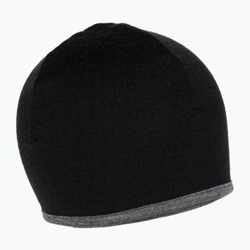 Шапка зимова icebreaker Pocket Hat black/gritstone hthr