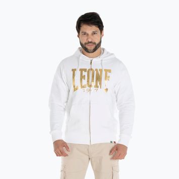 Кофта чоловіча LEONE 1947 Gold Hoody optic white