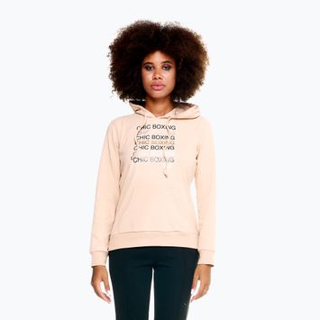 Кофта жіноча LEONE 1947 Chic Boxing Hoody beige