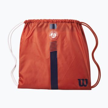 Спортивний мішок Wilson Roland Garros Cinch Bag помаранчевий WR8026901001
