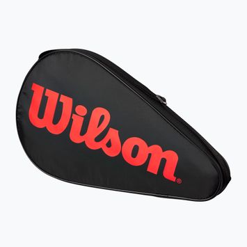 Чохол для ракетки Wilson Padel Cover чорно-червоний WR8904301001