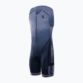 Комбінезон для тріатлону чоловічий Synergy Elite Sleeveless Trisuit smoke gray