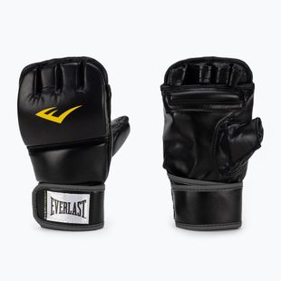 Рукавиці для грепплінгу чоловічі Everlast MMA Gloves чорні EV7562